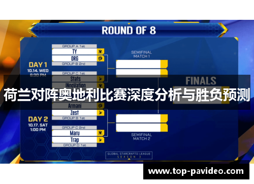荷兰对阵奥地利比赛深度分析与胜负预测